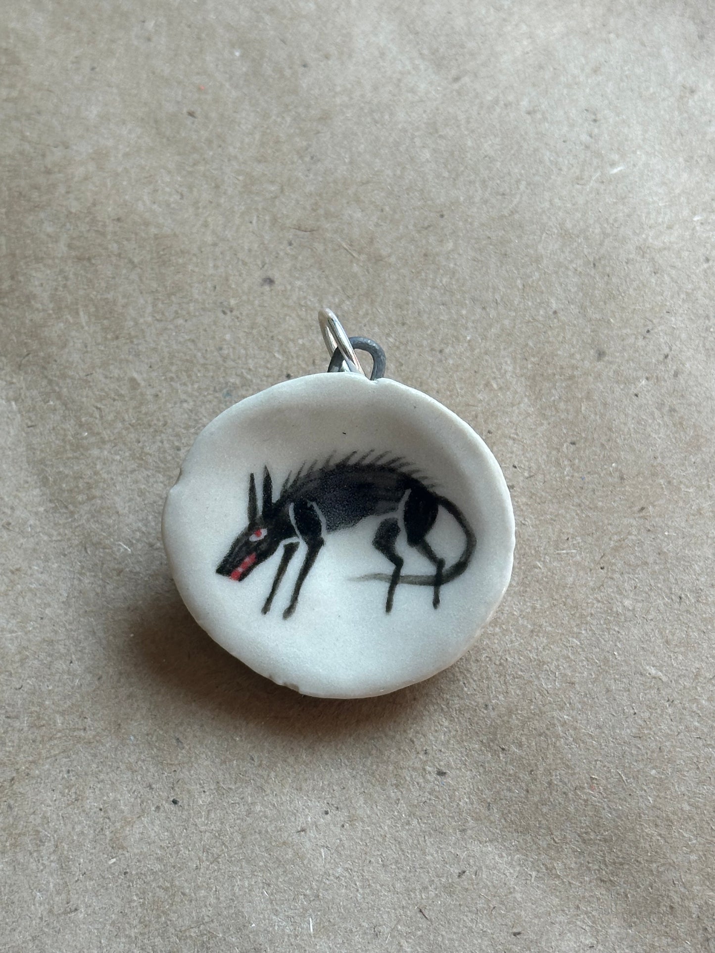 Wolf Shelter Shell - Necklace