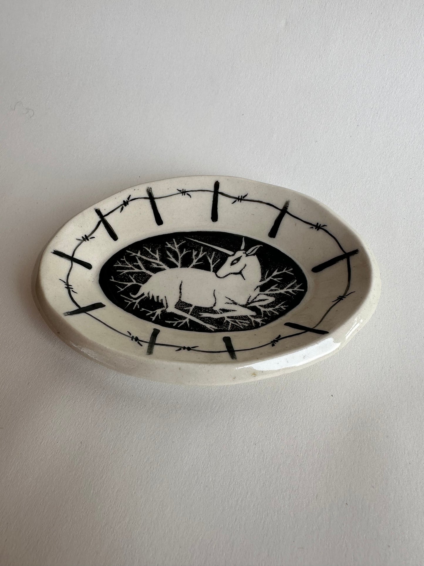 Captured Unicorn - Dish (c)
