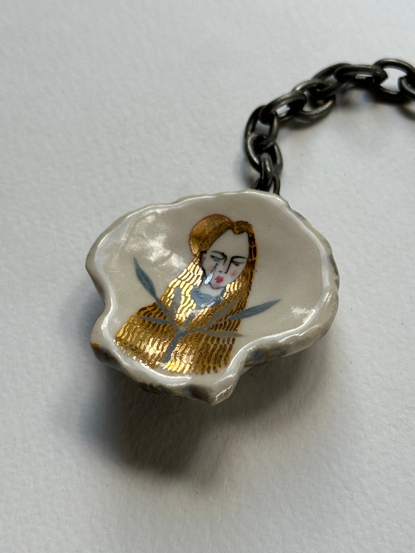 Flower Being - Shell Charm