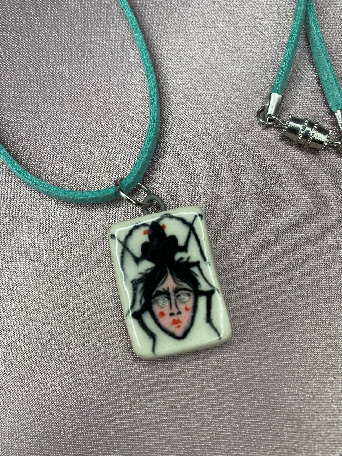 Beetle - Charm necklace