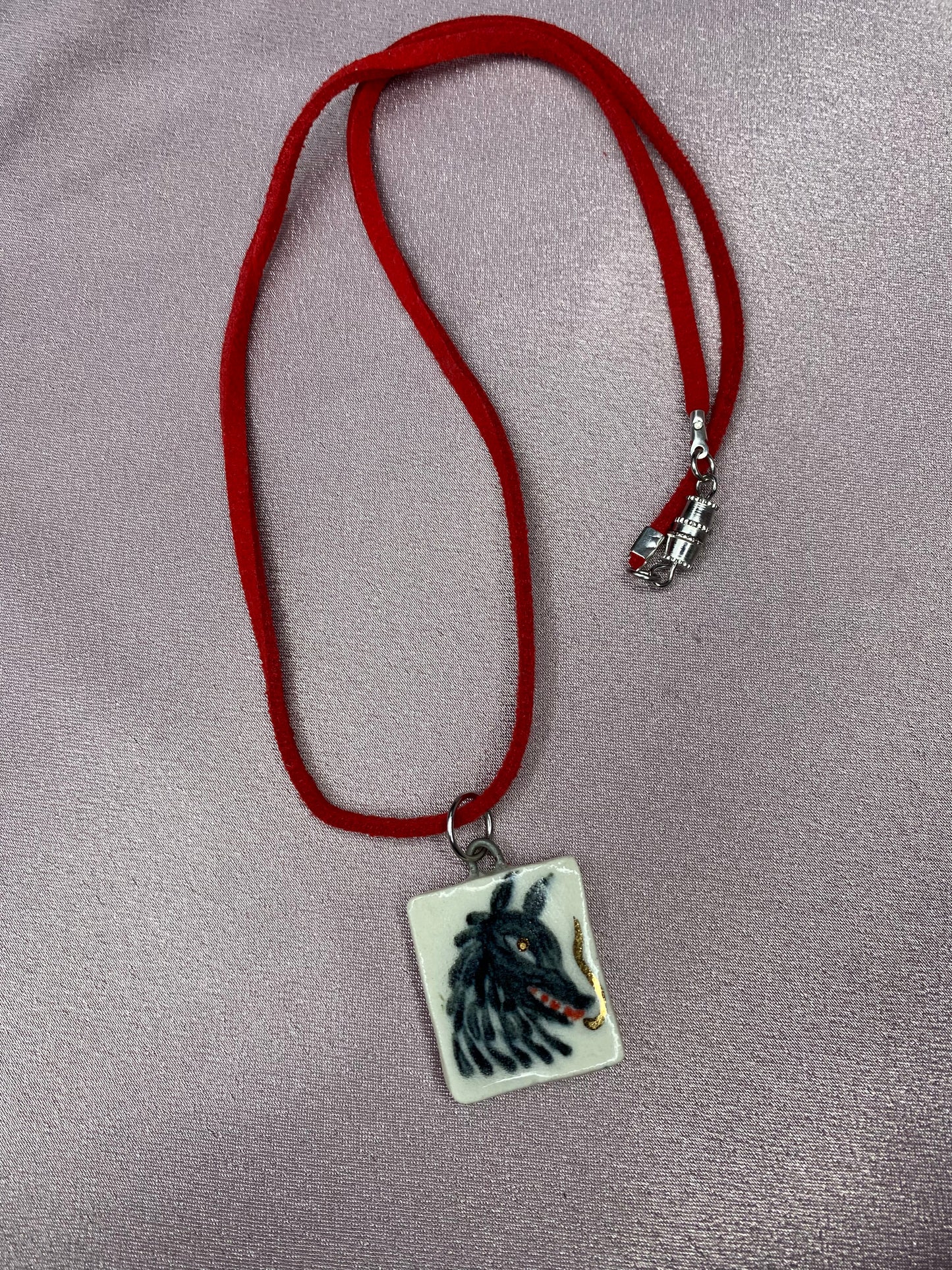 Golden Breath - Charm necklace