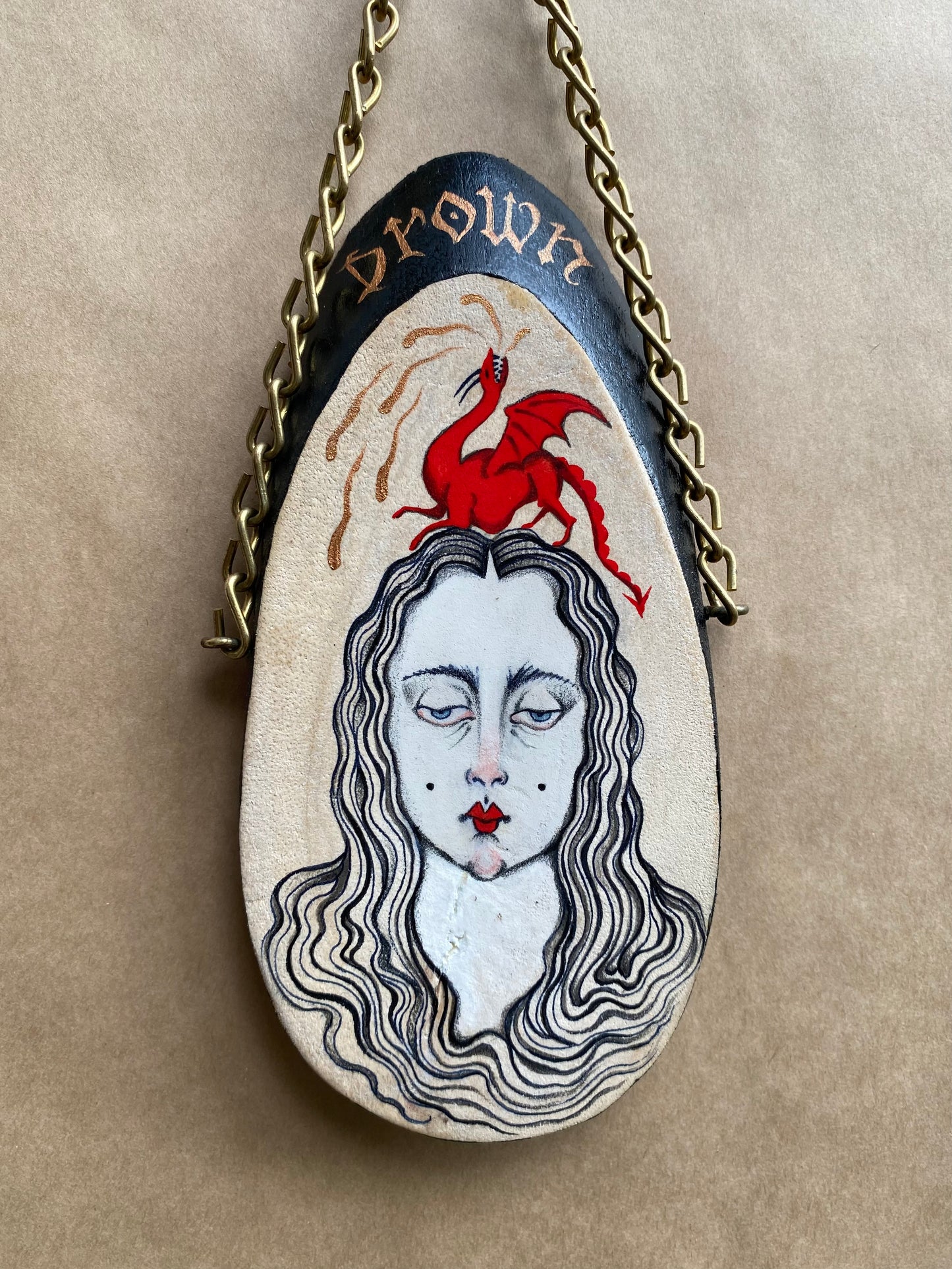 DROWN - Original wall ornament