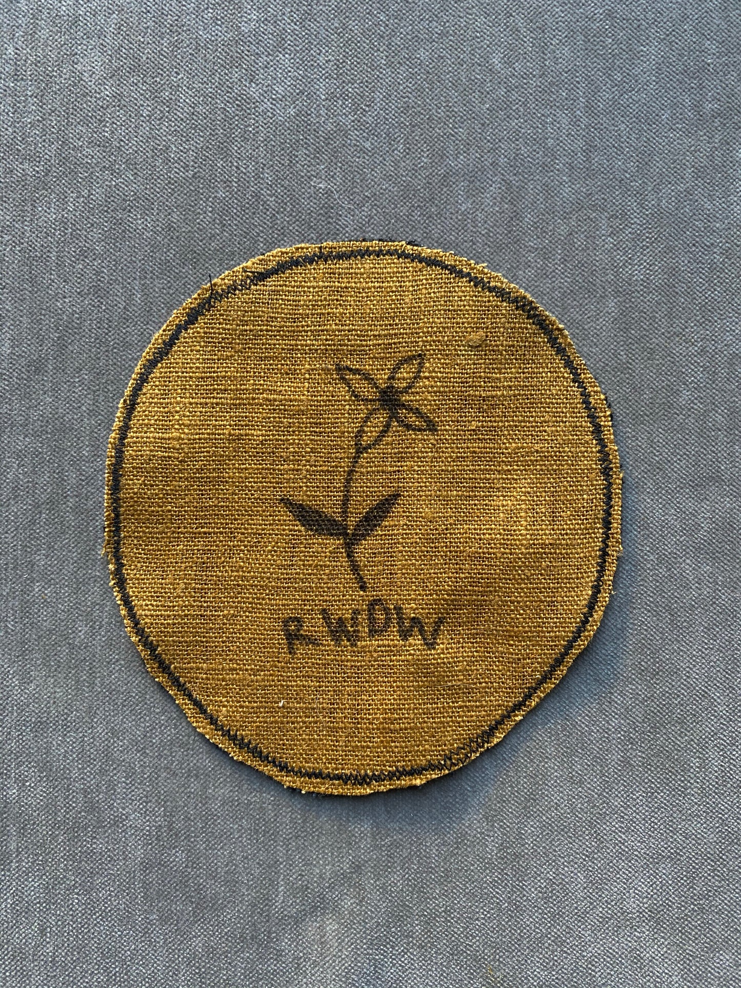 Don’t Touch - Hand Painted Patch