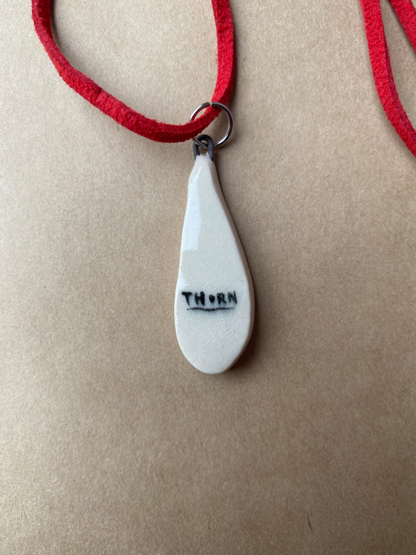 Flower Person - Charm necklace