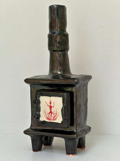 Wood Stove - Incense Burner
