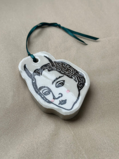 Full Set of 7 - Ceramic Ornaments