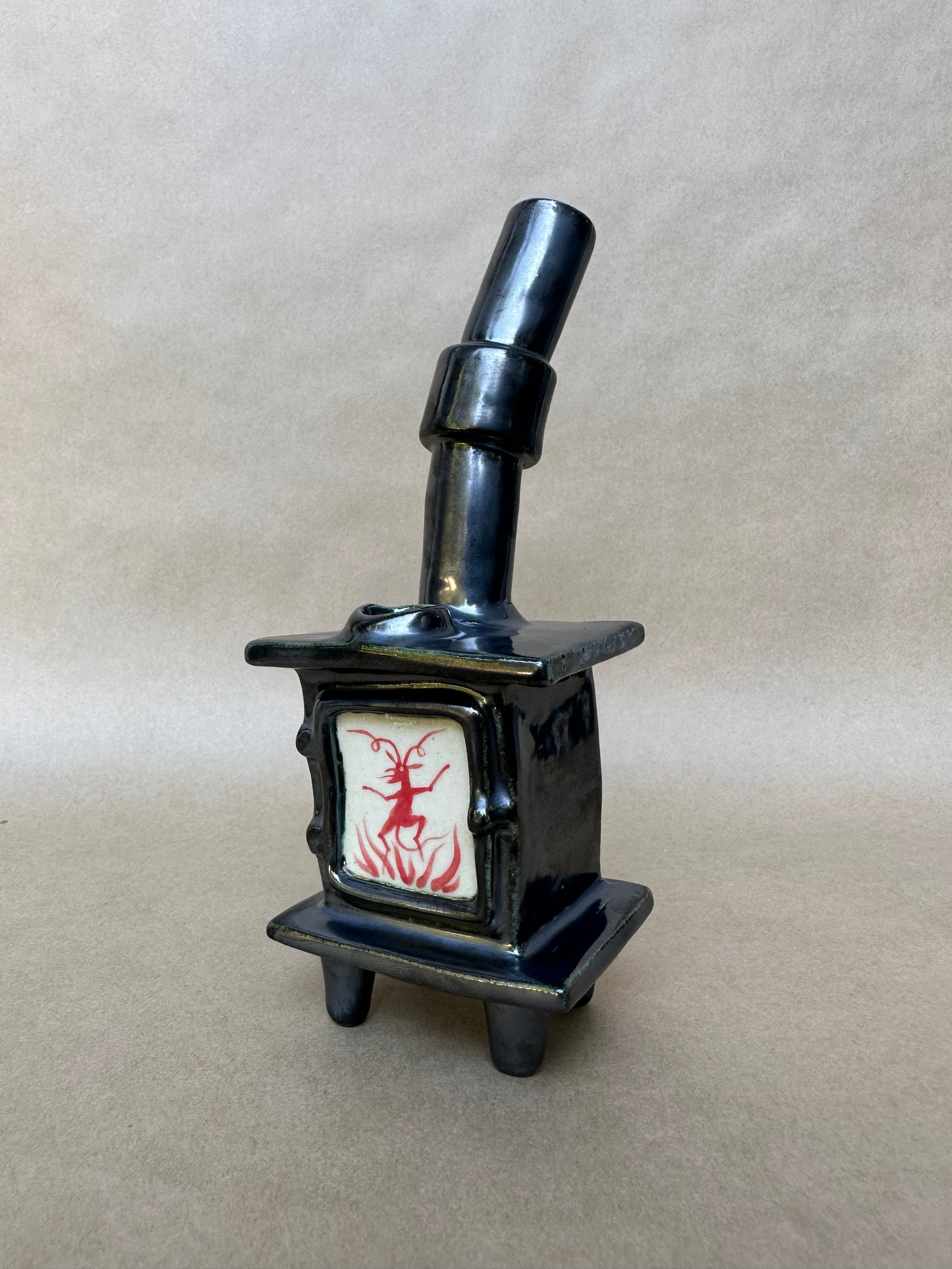 Woodstove Bong - mini