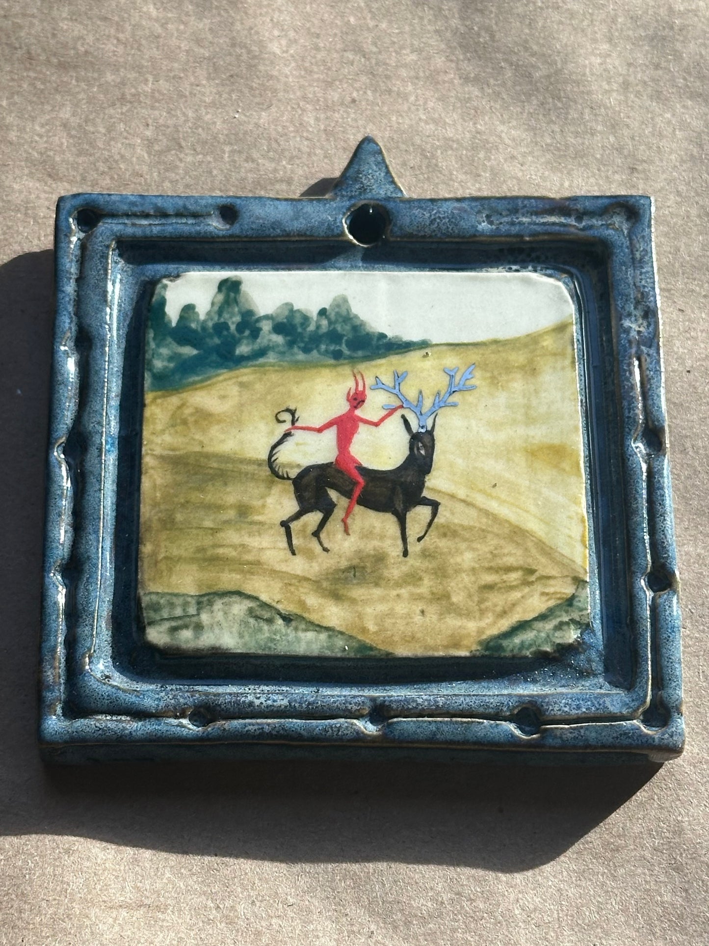 Guide of the Realm - Porcelain Painting
