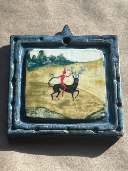 Guide of the Realm - Porcelain Painting