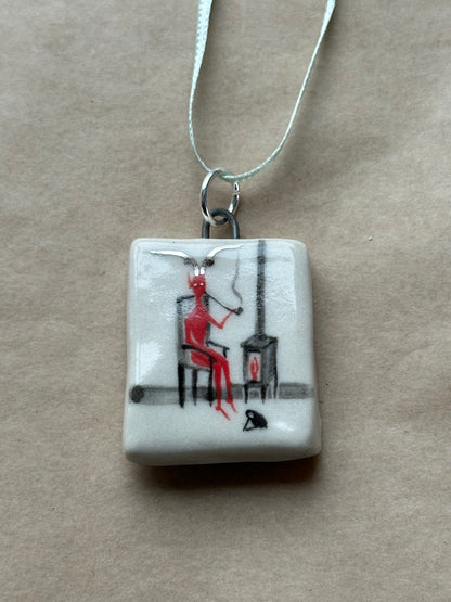 Devils Day Off - Pendant