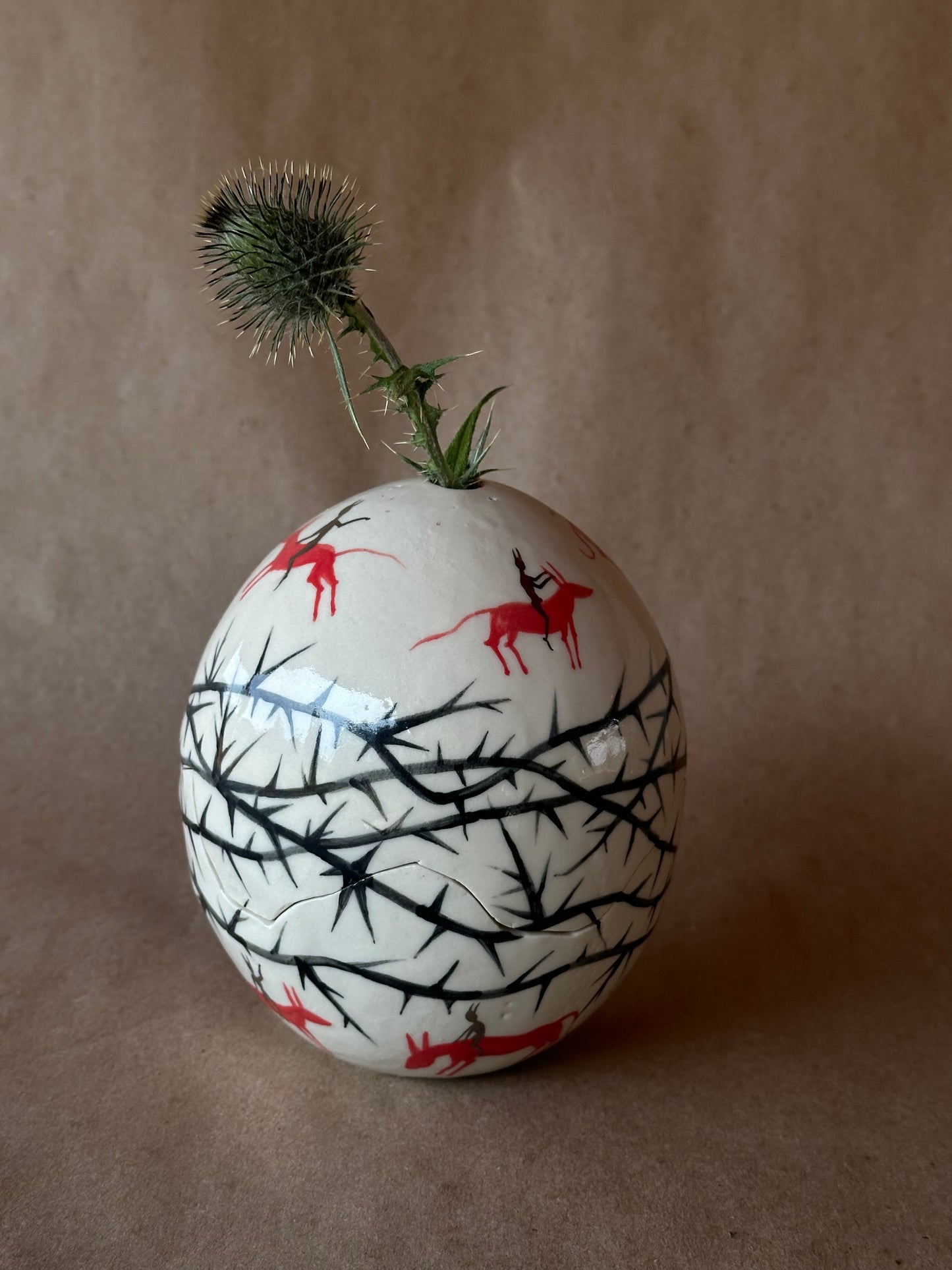 The Egg - Incense Burner / Vase