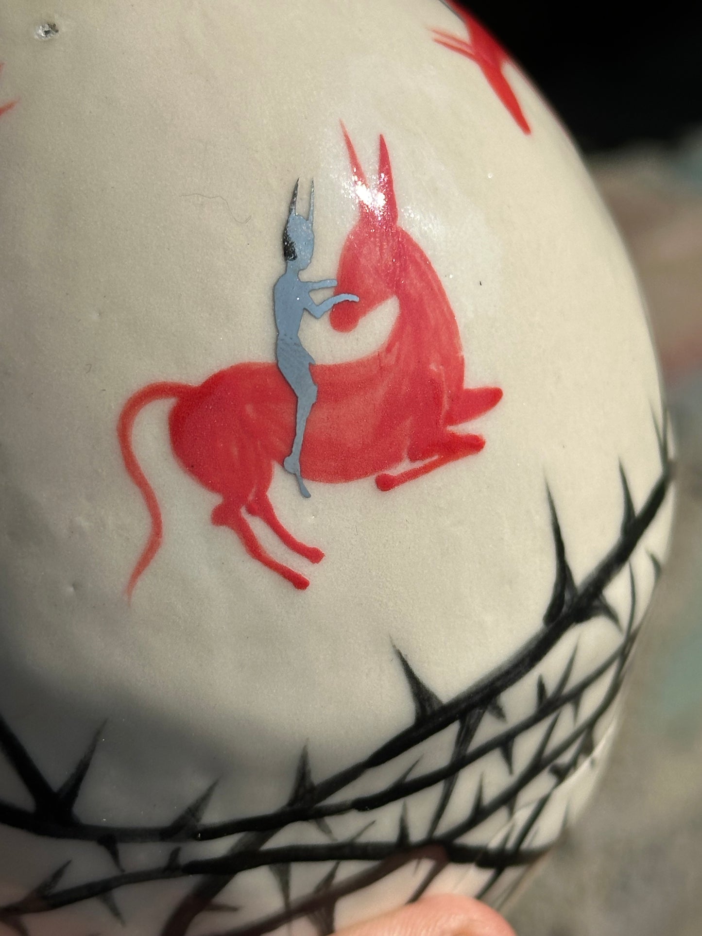 The Egg - Incense Burner / Vase