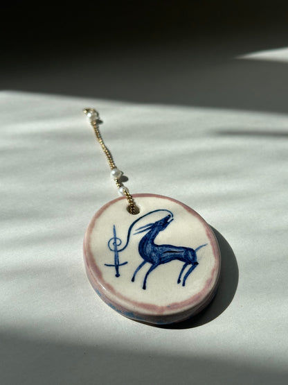 Coiled Around The Tongue - Wall Charm