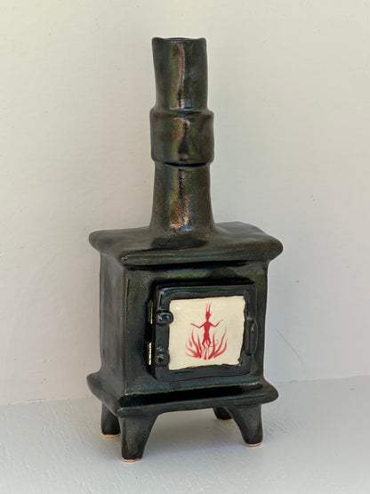 Wood Stove - Incense Burner