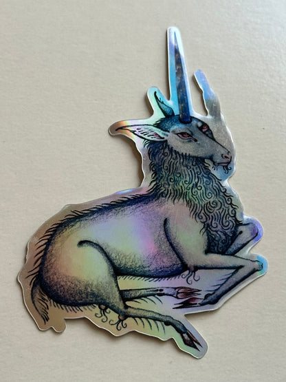 Imagine You’re Not Real - Holographic Sticker