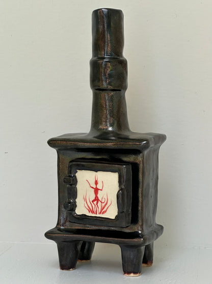 Wood Stove - Incense Burner