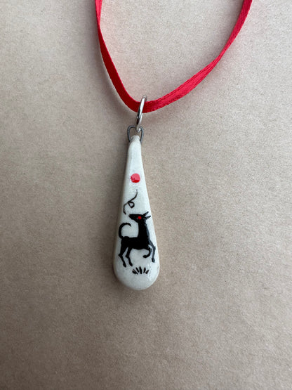 Whistling Wolf - Pendant