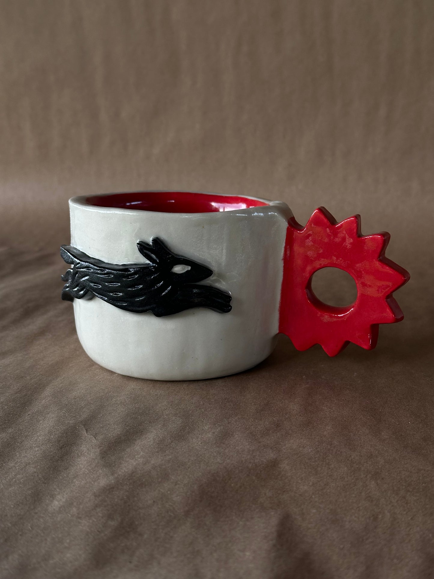 The Sun Catcher Wolf - Mug (Second)