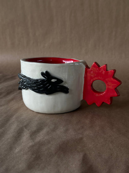 The Sun Catcher Wolf - Mug (Second)