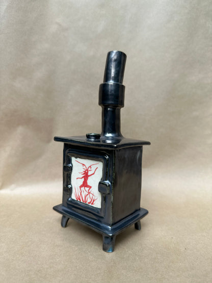 Woodstove Bong - Full Size