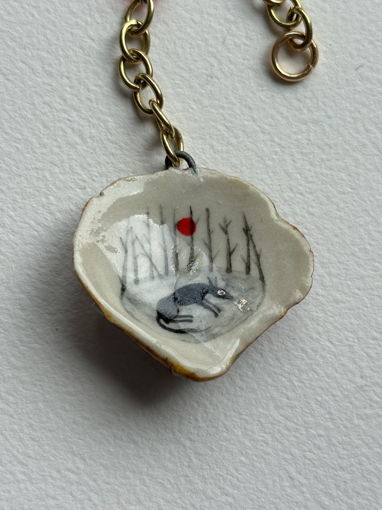 Found in the Woods - Shell Charm
