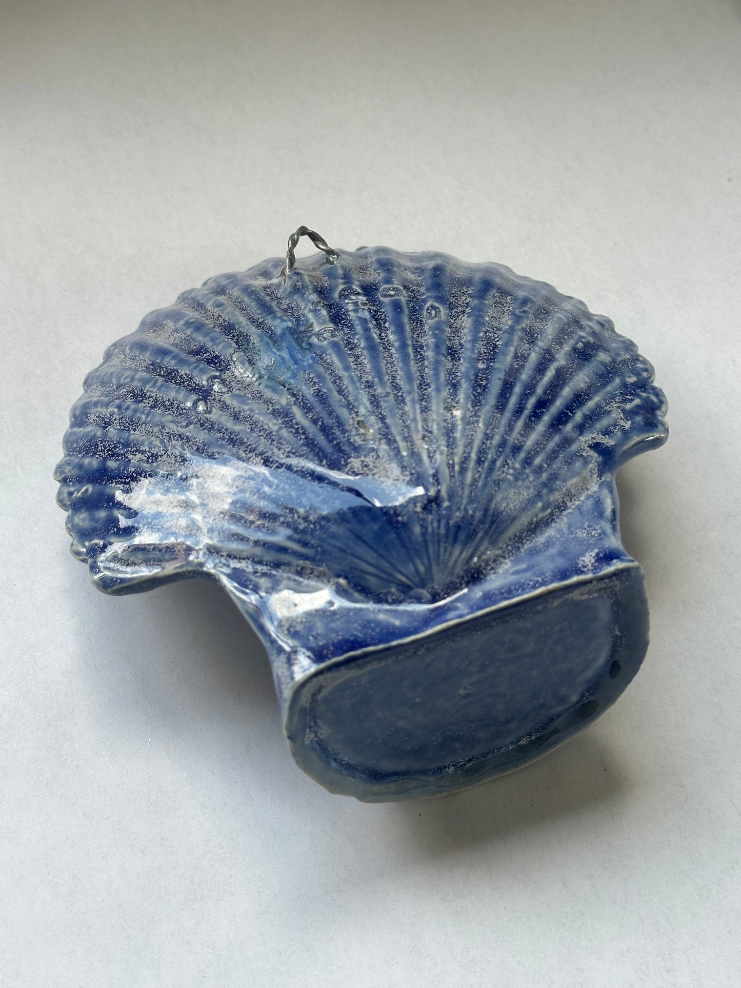 The Wolf - Wall Altar - Bubble Blue
