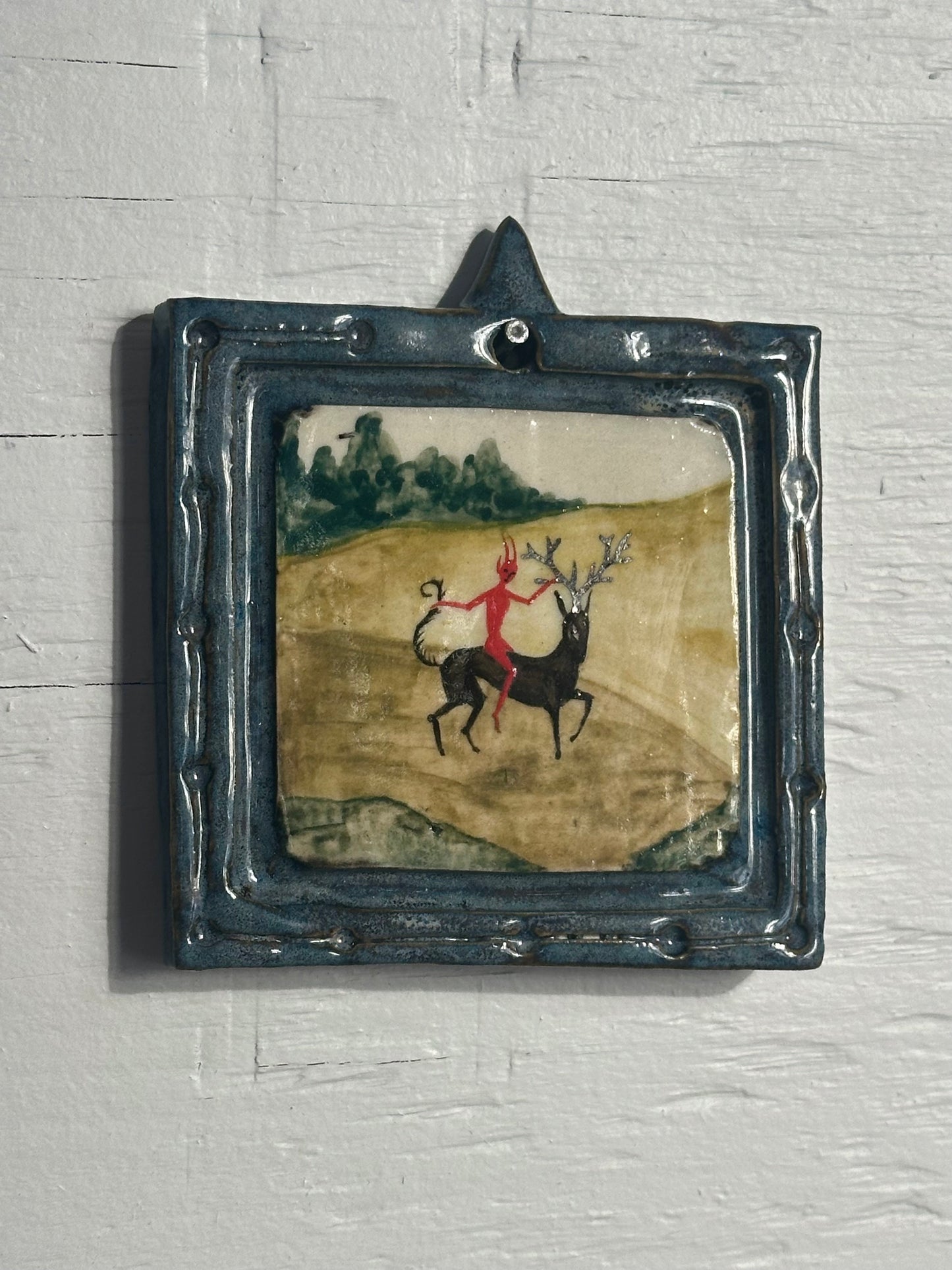 Guide of the Realm - Porcelain Painting