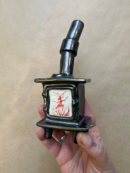 Woodstove Bong - mini