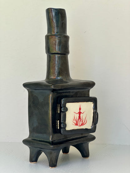 Wood Stove - Incense Burner