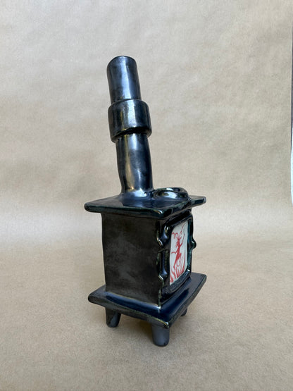 Woodstove Bong - mini