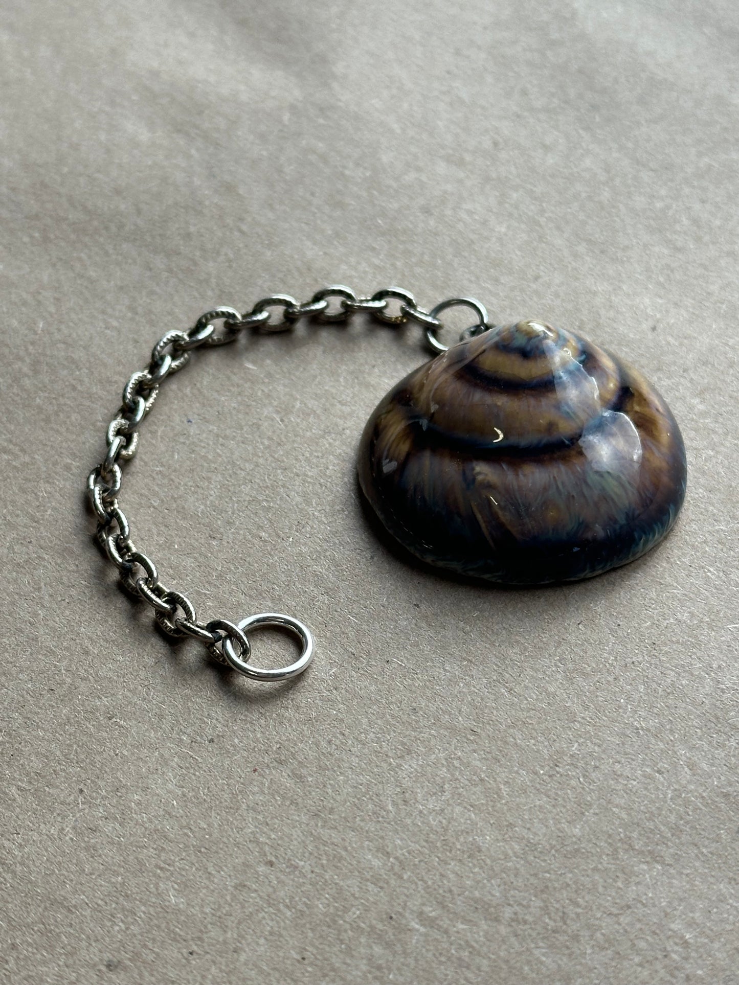 Midnight Wolf - Shell Charm