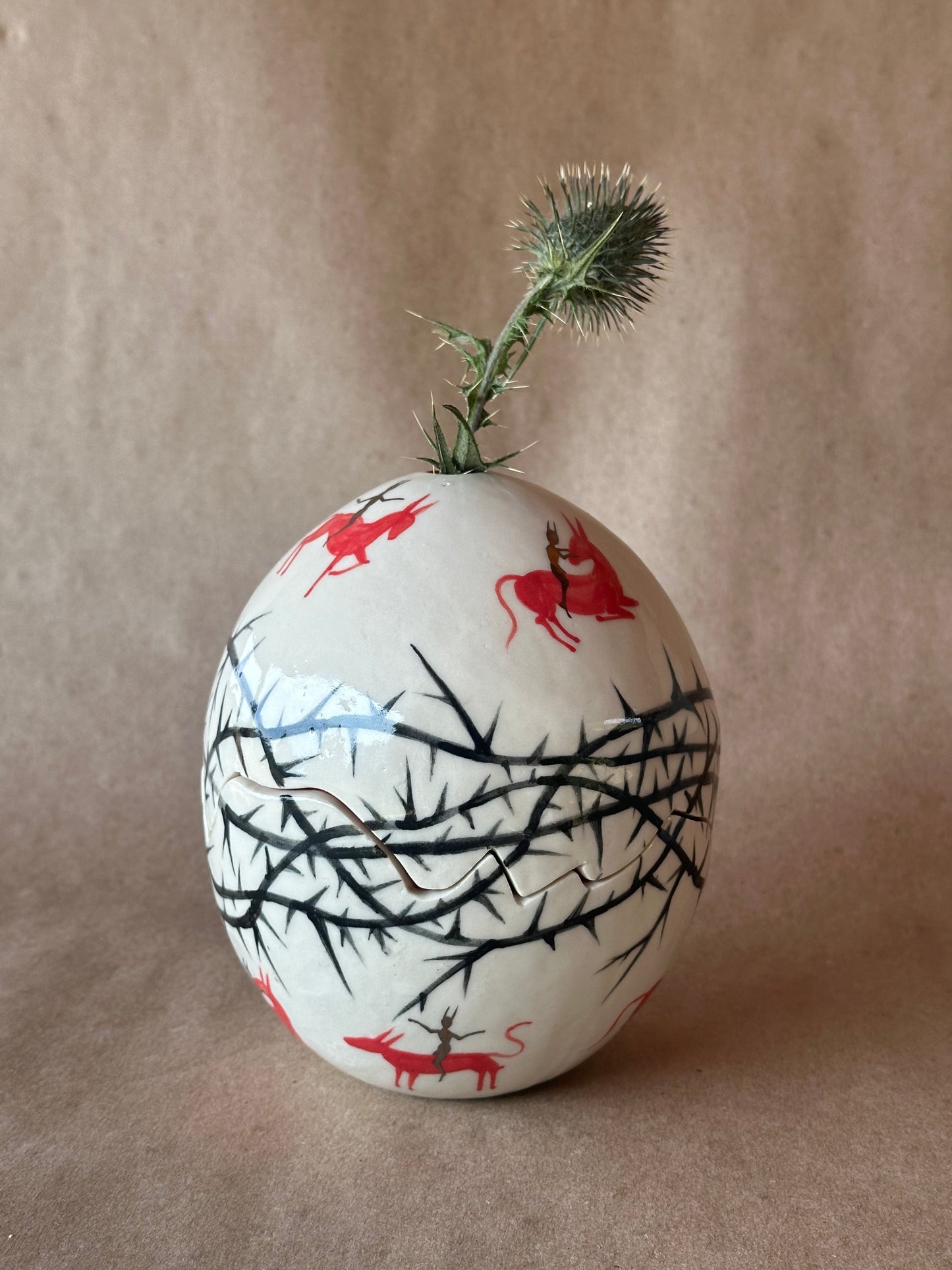 The Egg - Incense Burner / Vase