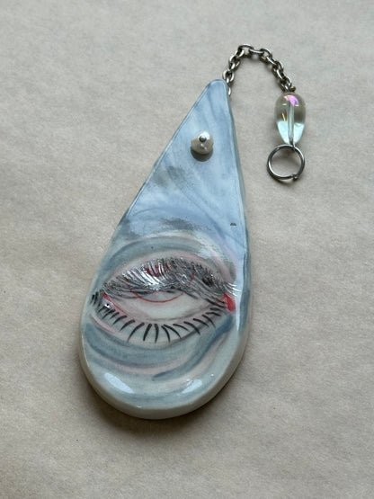 Pale Demon - Ceramic Wall Charm