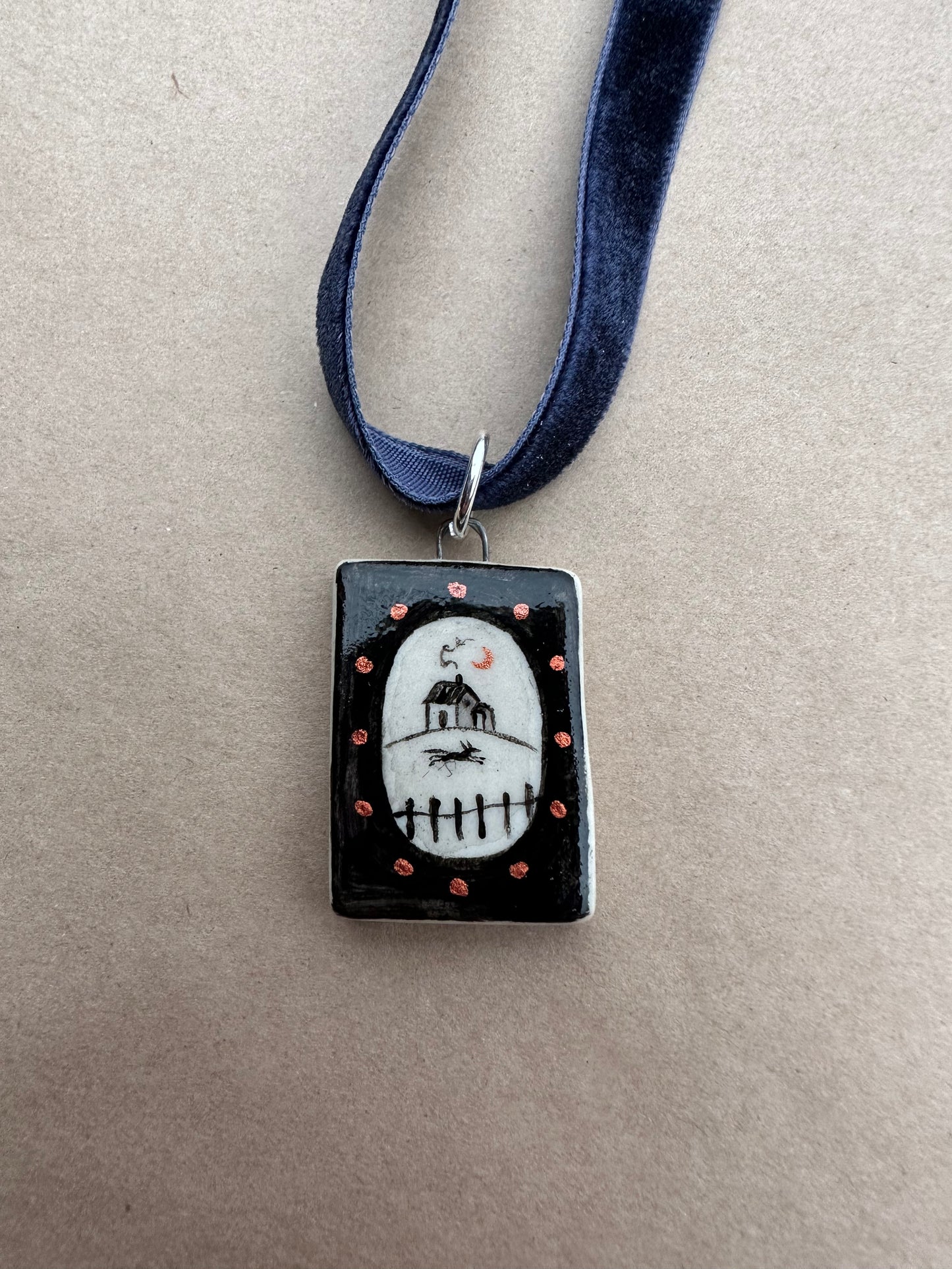 Mountain House - Pendant
