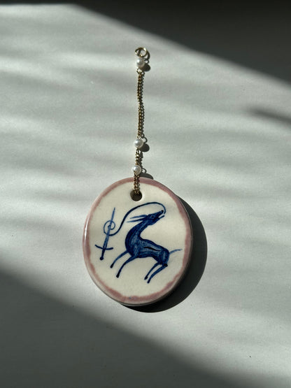 Coiled Around The Tongue - Wall Charm