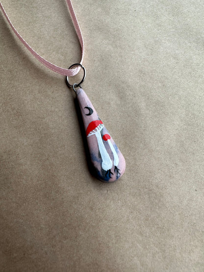 Midnight Mushrooms - Pendant