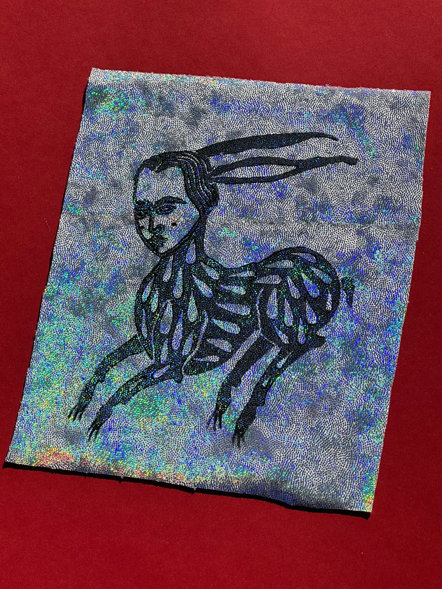 The Familiar Hare - Iridescent Patch