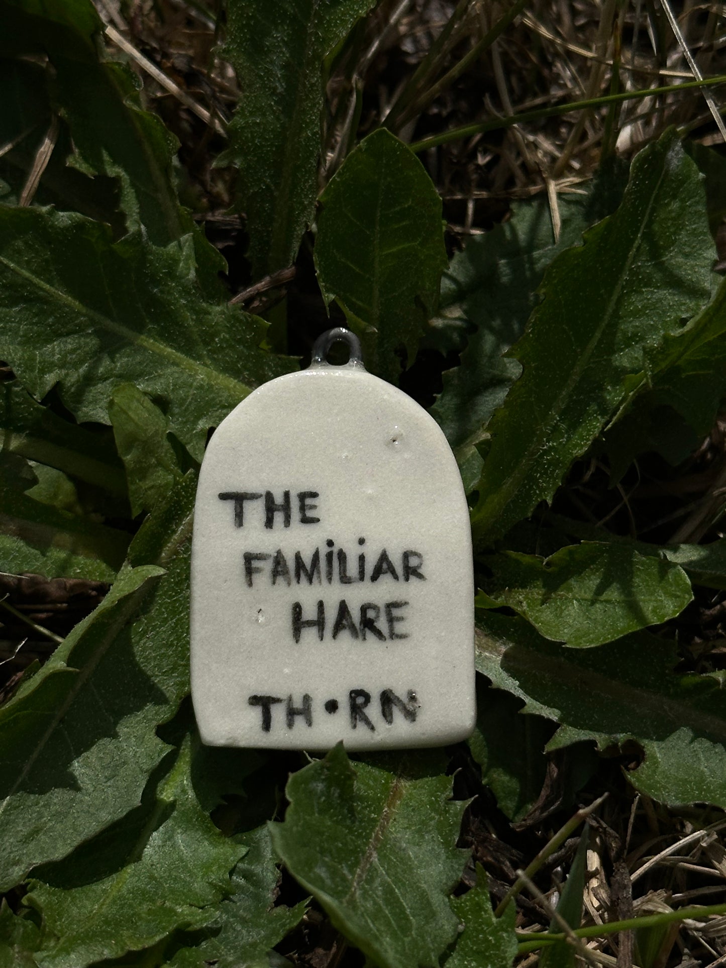 The Familiar Hare - Pendant
