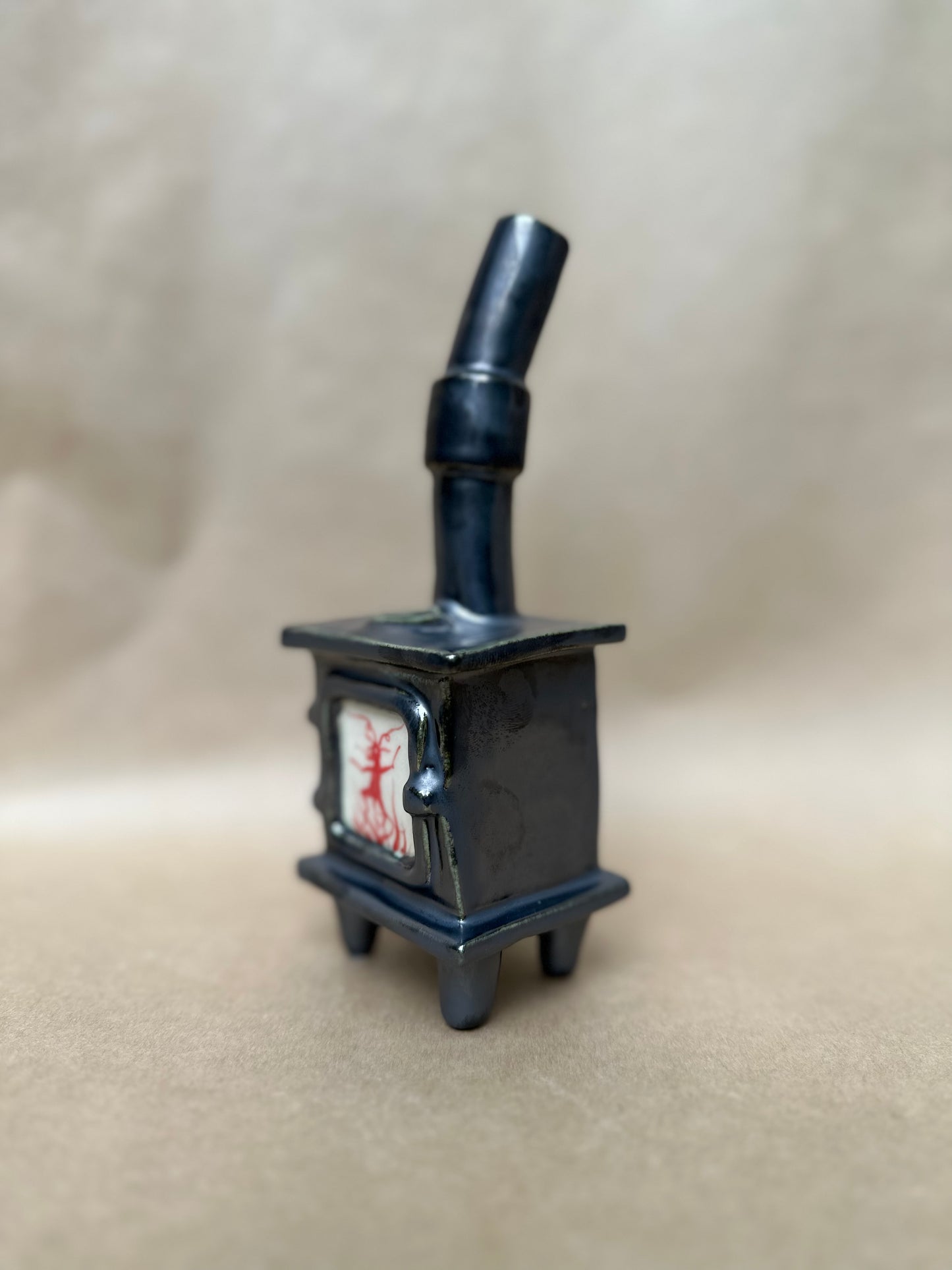 Woodstove Bong - mini