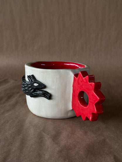 The Sun Catcher Wolf - Mug (Second)