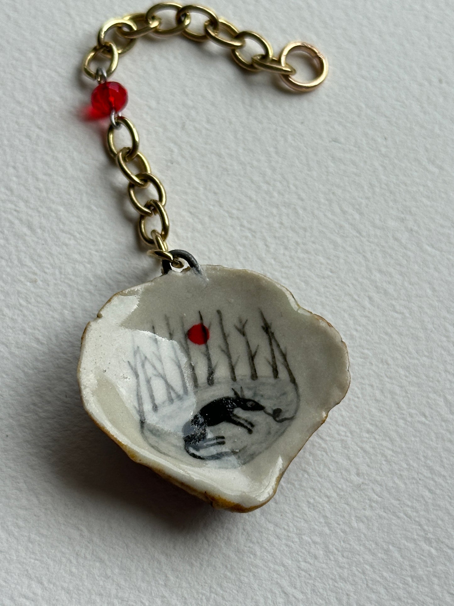 Found in the Woods - Shell Charm