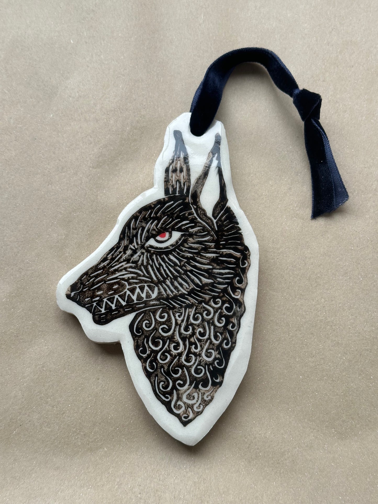 Full Set of 7 - Ceramic Ornaments