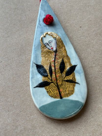 Mother - Ceramic Wall Charm