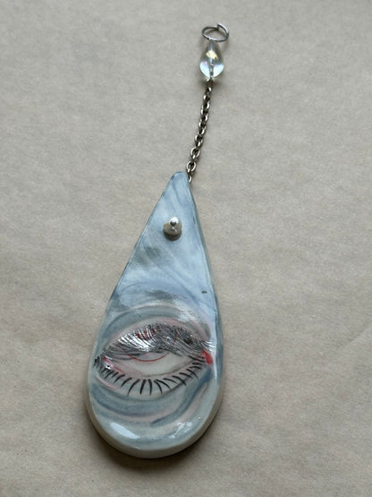 Pale Demon - Ceramic Wall Charm
