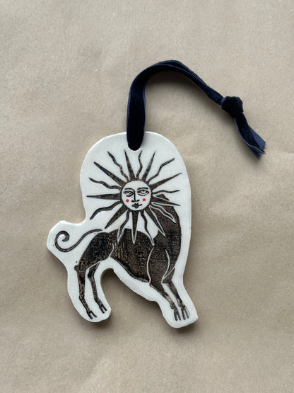 Full Set of 7 - Ceramic Ornaments