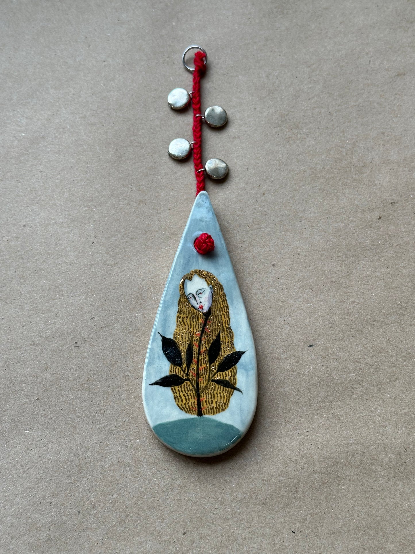 Mother - Ceramic Wall Charm