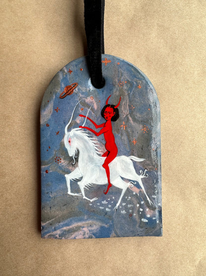 Saturn and the Goat - Decoration