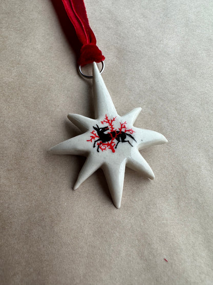 Tangled Wolf - Pendant
