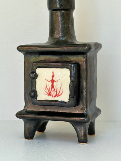 Wood Stove - Incense Burner