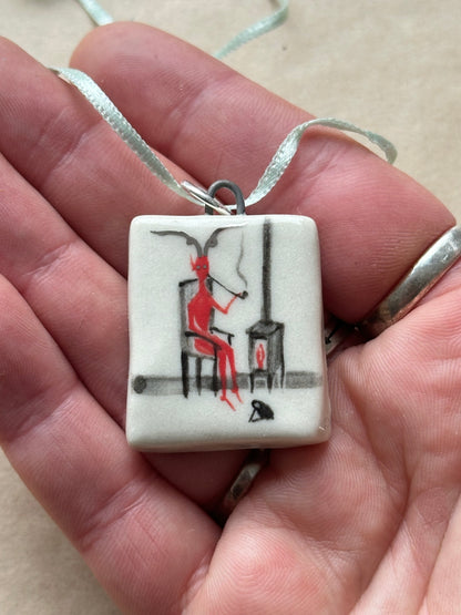 Devils Day Off - Pendant